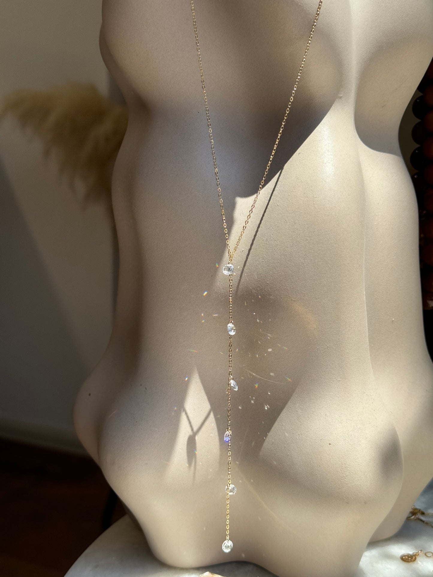 Summer walking necklace