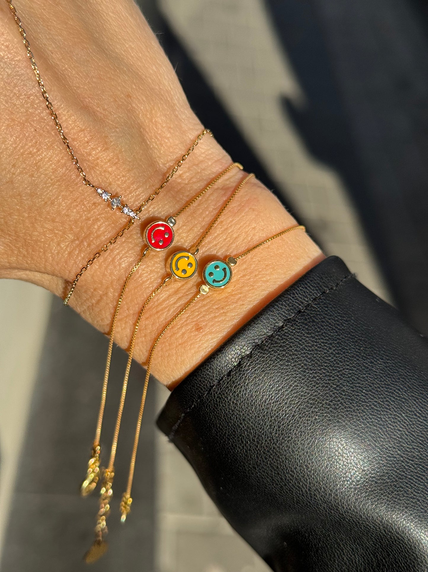 smiley bracelet