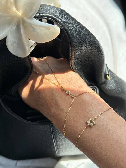 Star of David bracelet