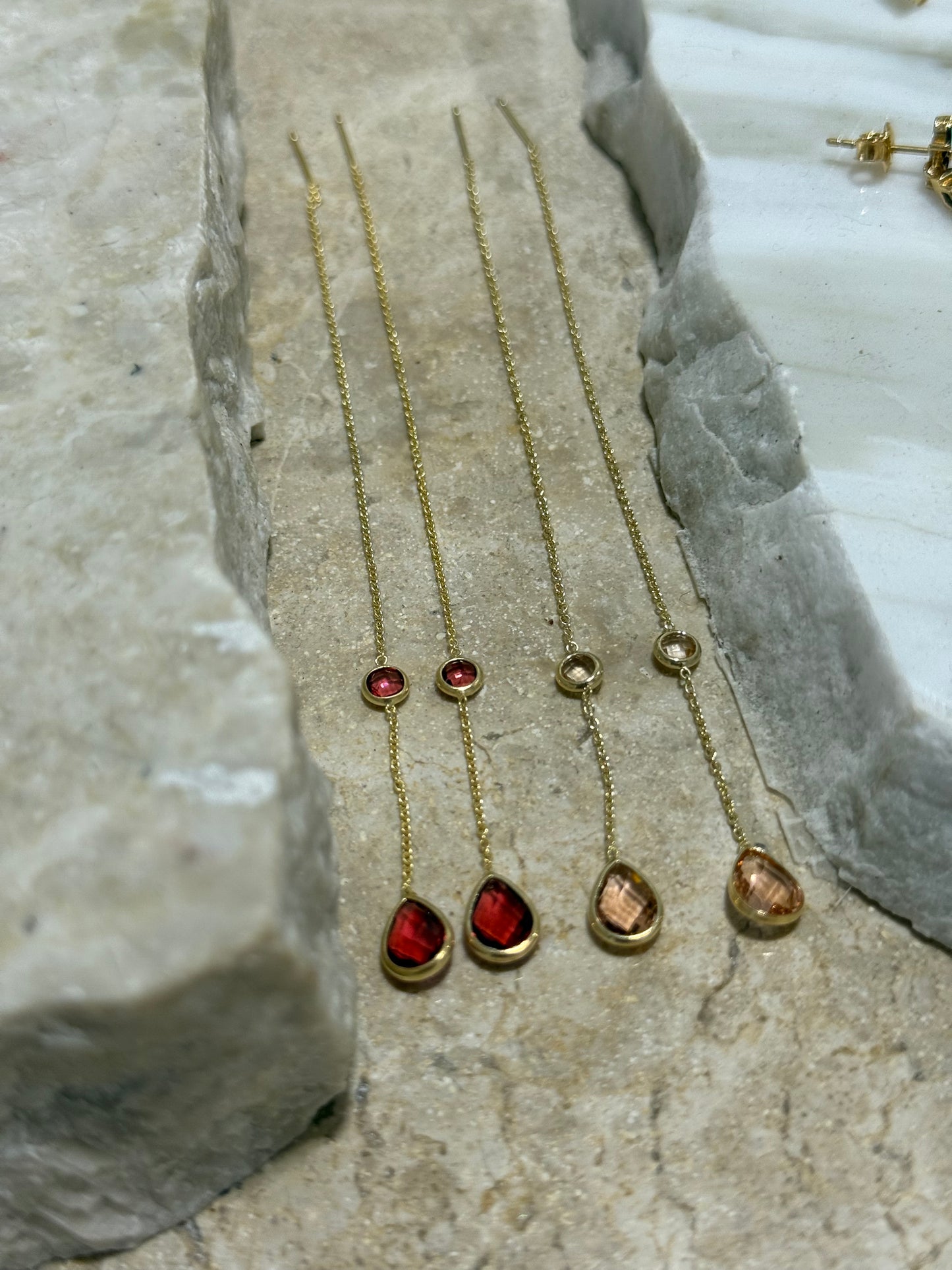 Wire  gold plated earrings