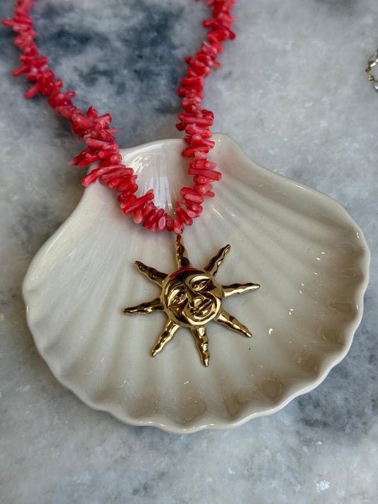 Coral necklace