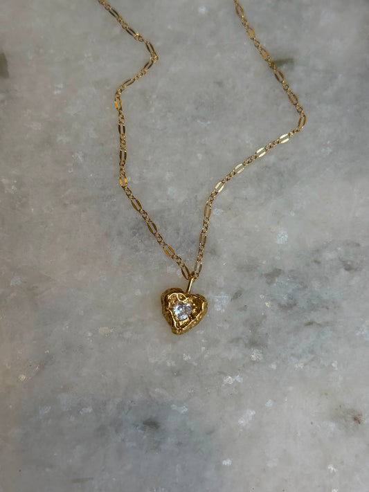 Vintage heart necklace