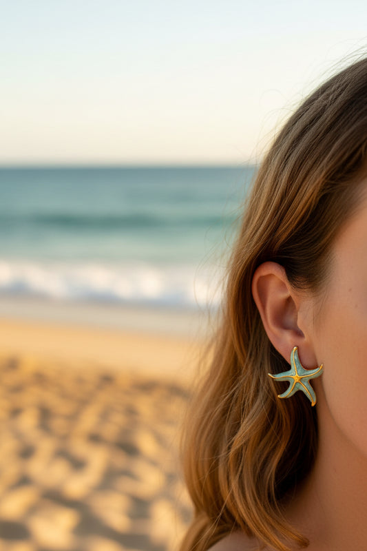 Starfish earrings